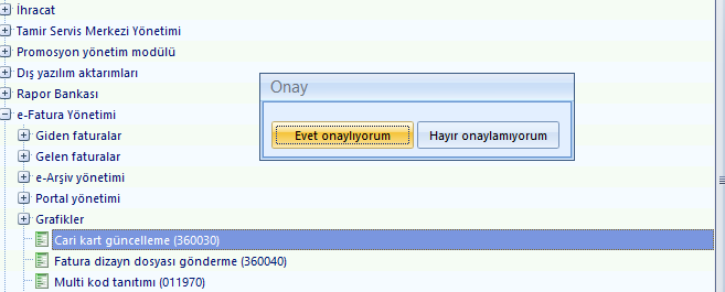 carikart güncelleme